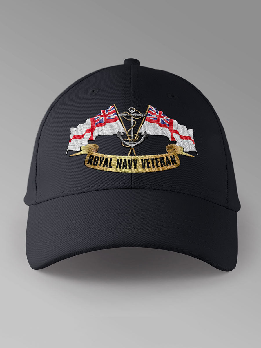 Unisex Royal Navy Veteran Printed Hat
