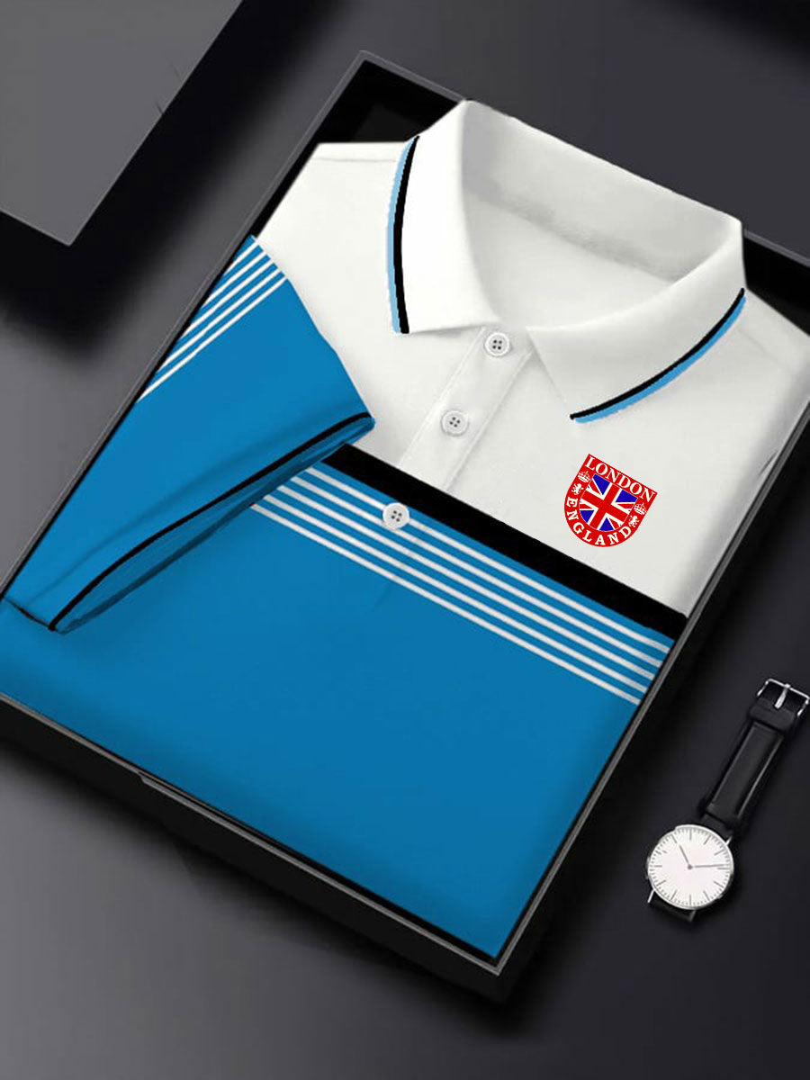 Men's Vintage London England Casual Shirt