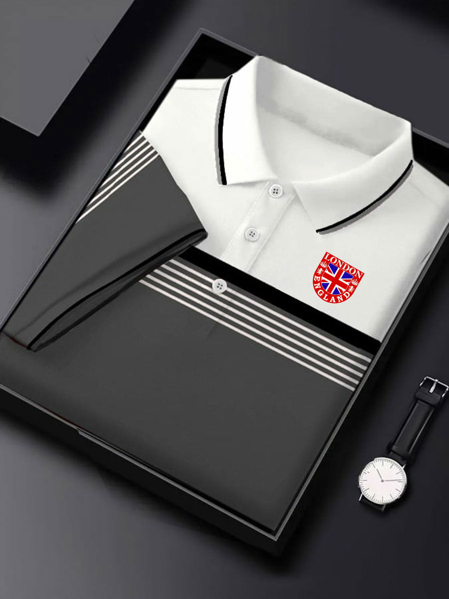 Men's Vintage London England Casual Shirt