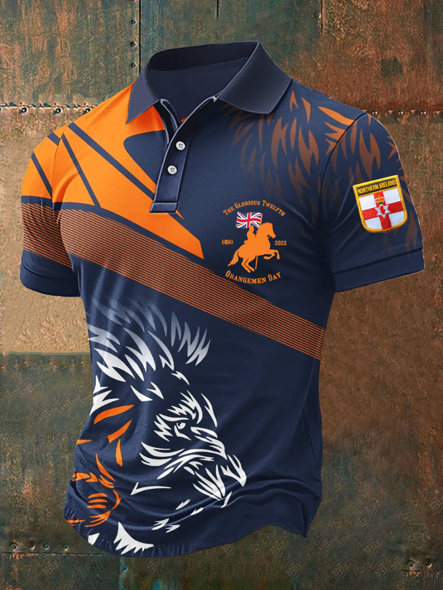 Men's Glorious Twelfth King William Of Orangemen Day 1690 2025 T-Shirt