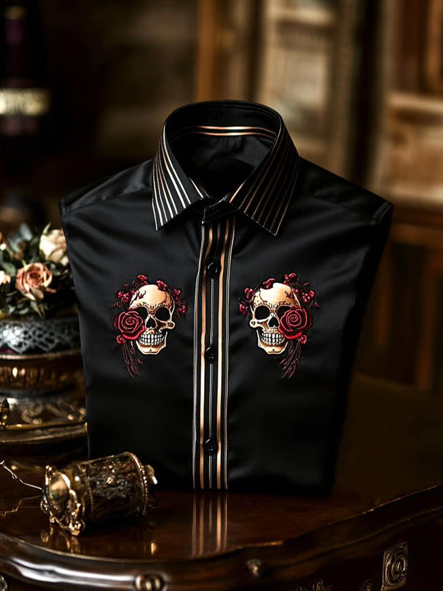 Men's Business Luxury Business Style Long Sleeve Shirt