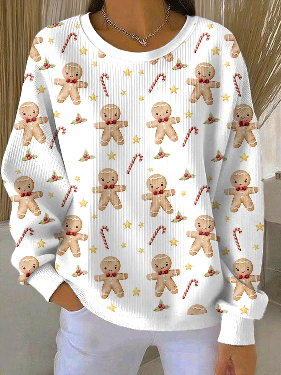 Women's Christmas Print Casual Sweatshirt