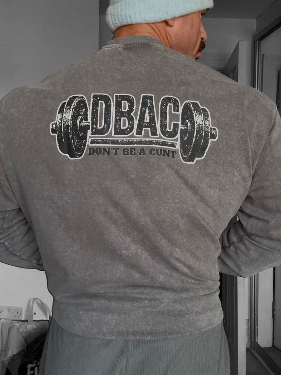 Men's Limerick Lion Ireland's Strongest Man Printed Sweatshirt