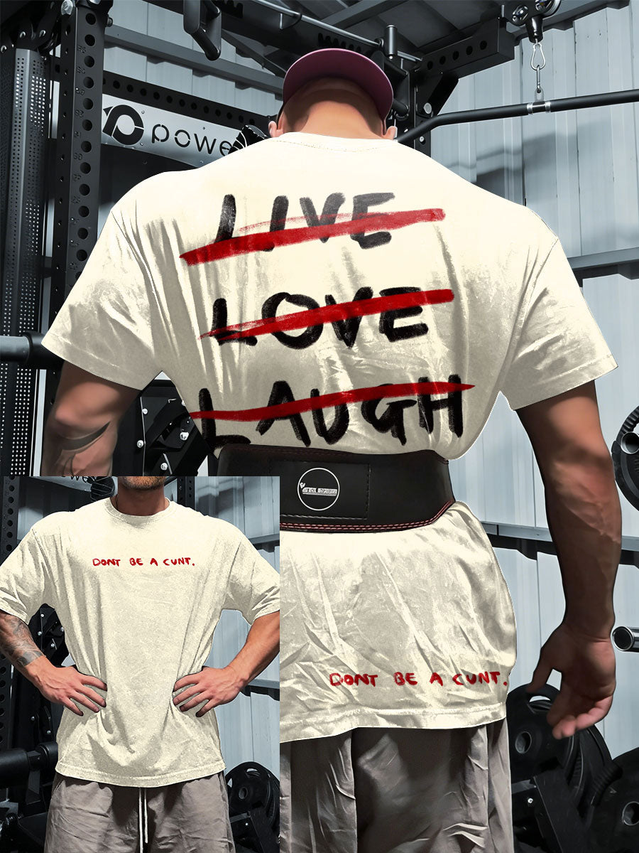 Men's Limerick Lion Ireland's Strongest Man Printed T-shirt