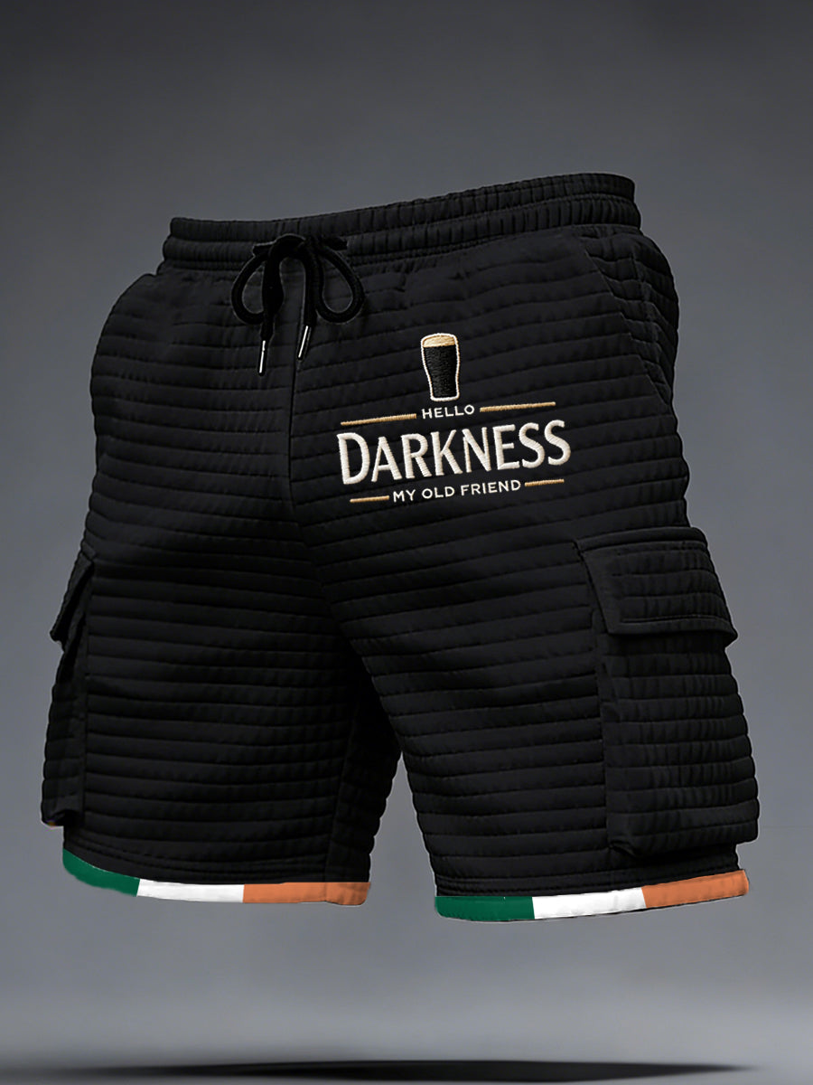 Men's Hello Darkness My Old Friend Shorts