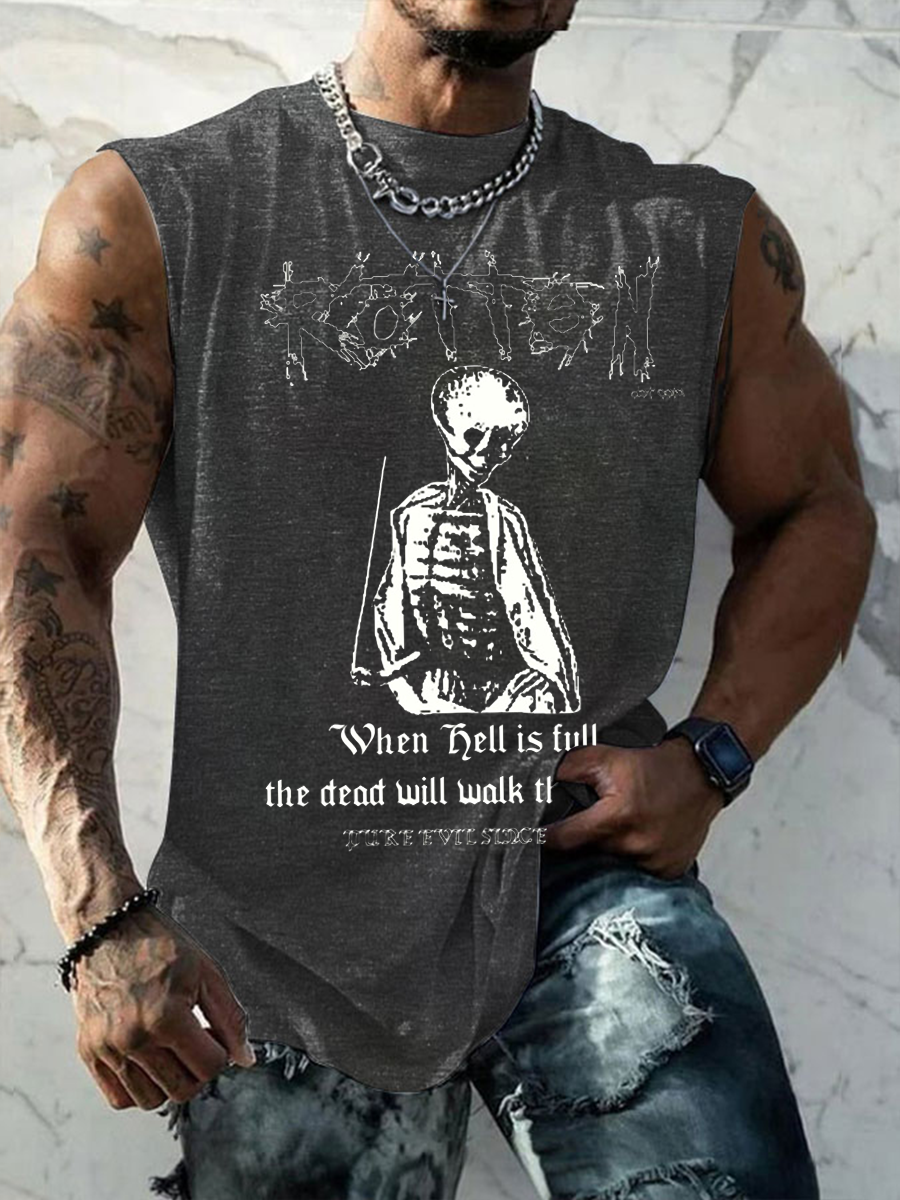 Men's Rotten Dot Com Rotten.com Design vests