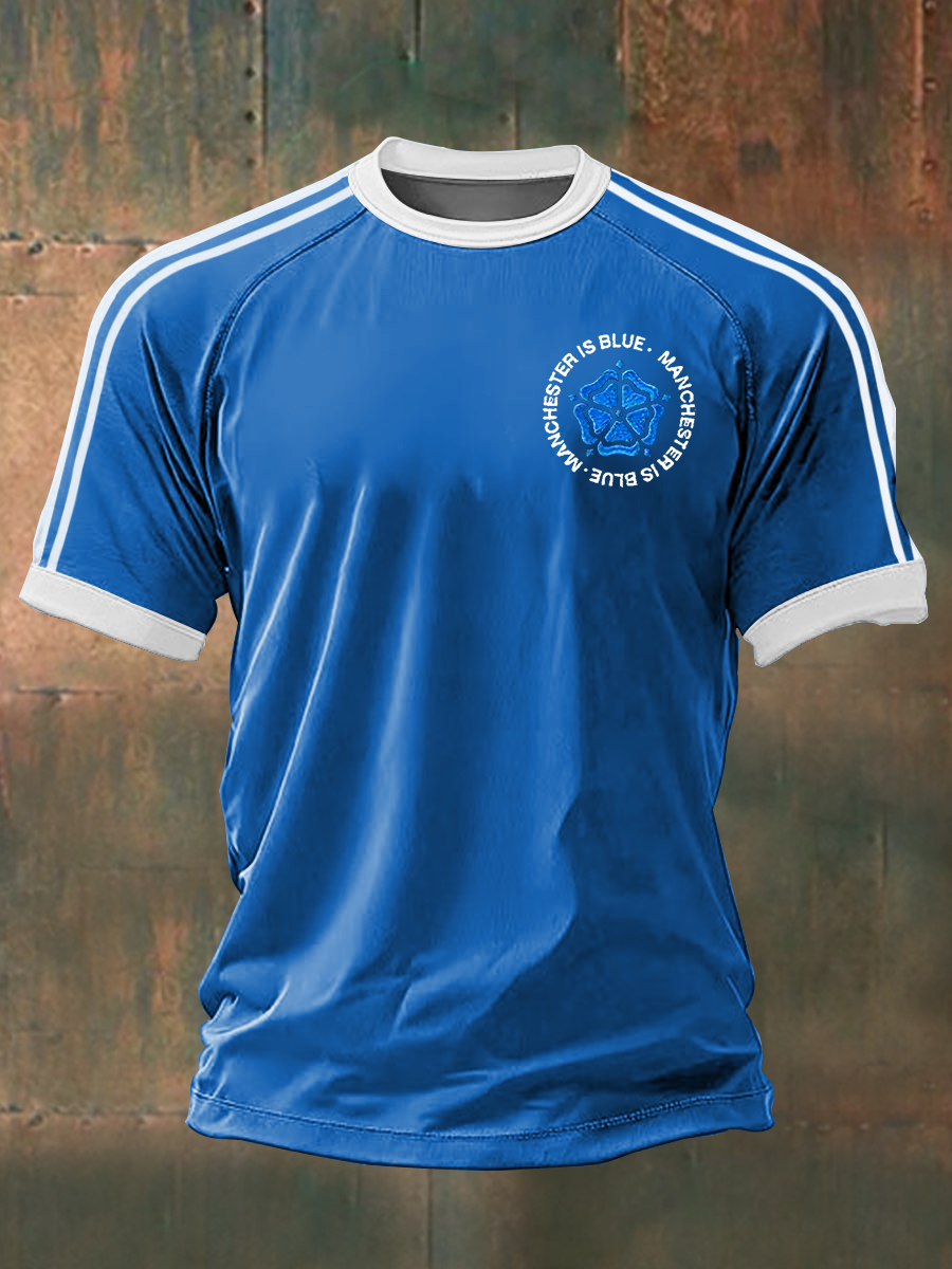 Men's Football Short Sleeve T-shirt