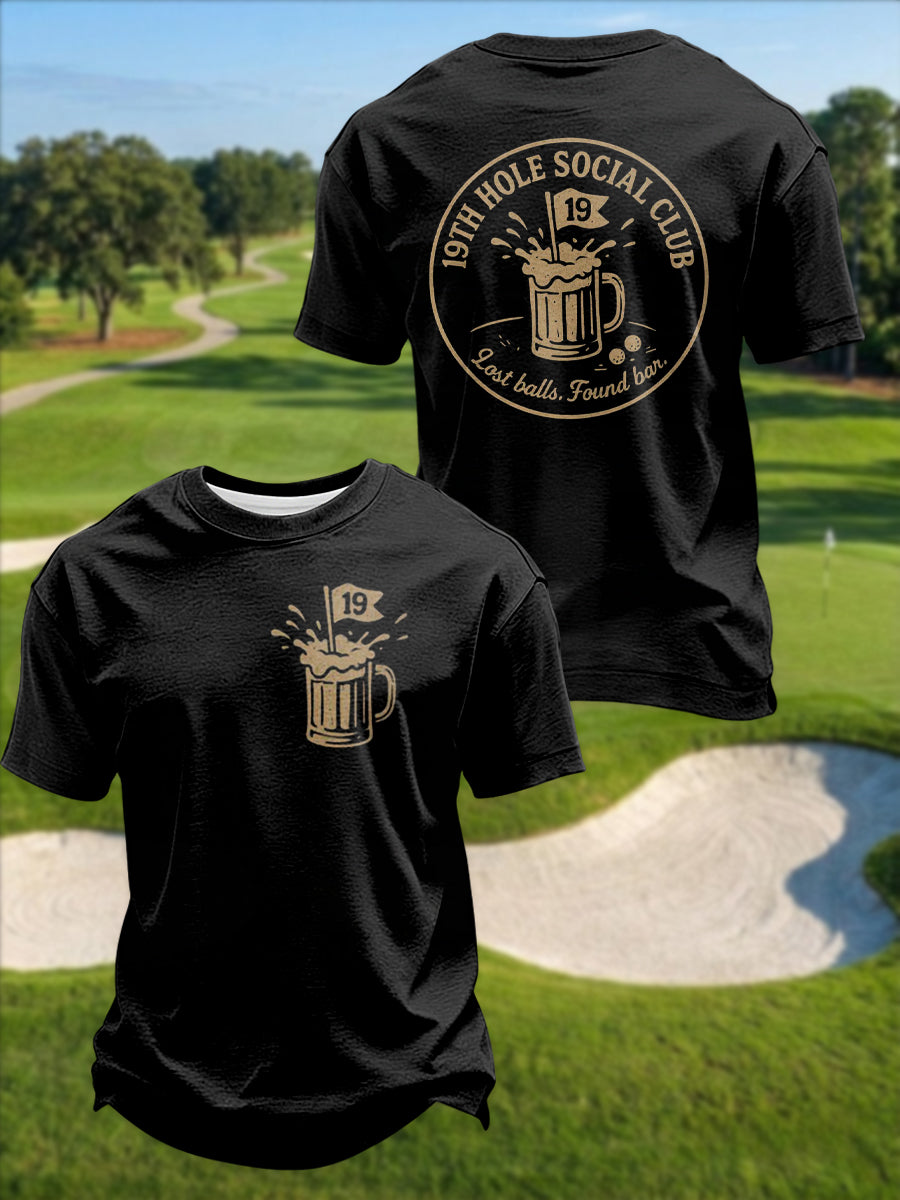 Men's The19th Hole Gentleman's Club short sleeves t-shirt