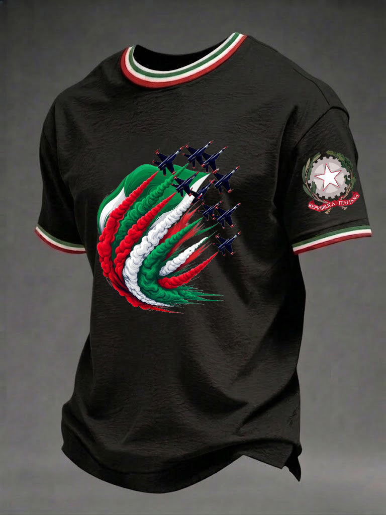 T-shirt da uomo con stampa Festa della Repubblica Repubblica Italiana