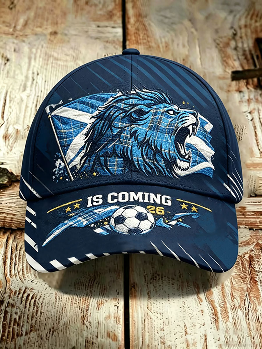 Unisex UK Football Lover Scotland Printed Hat