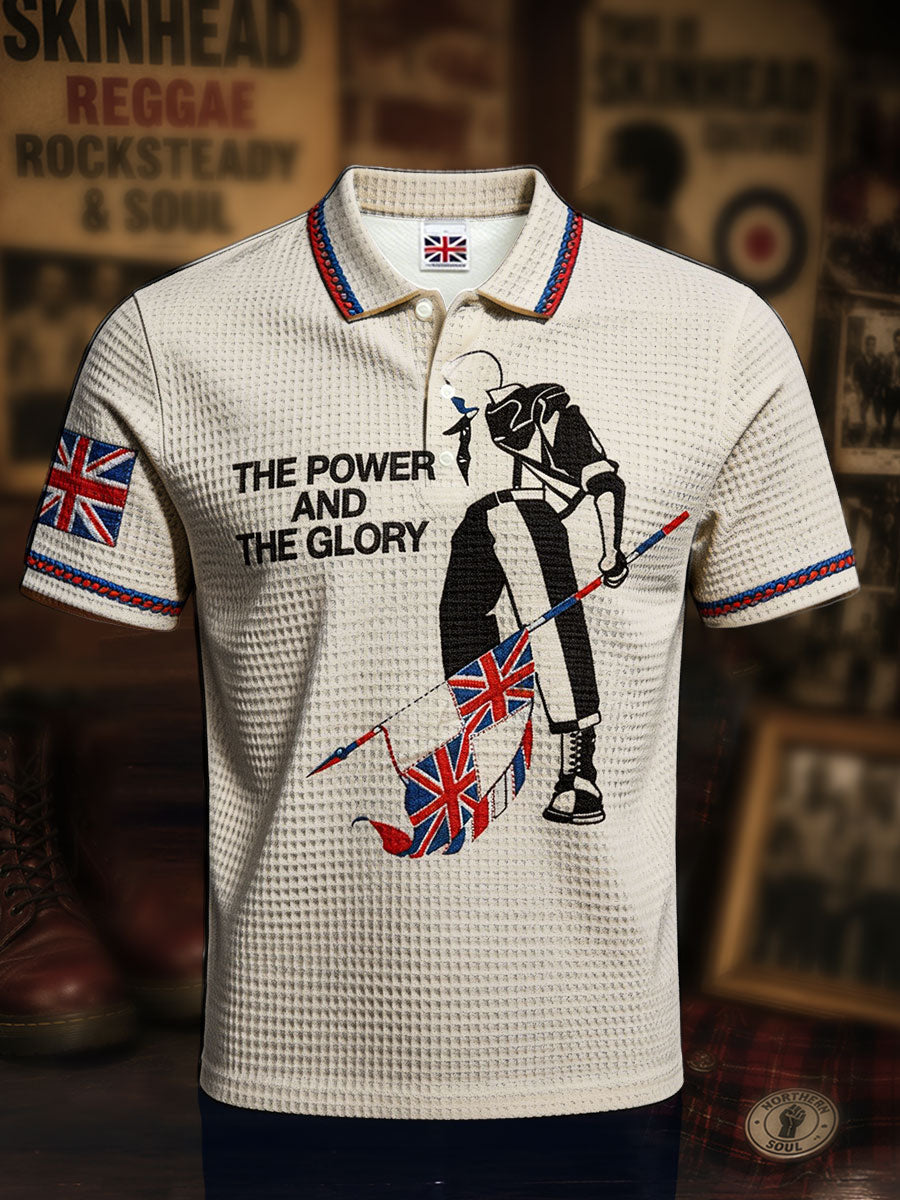 Men's UK Music Lover Art Printed Casual Tops