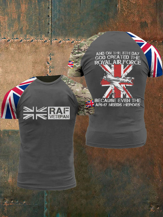 Men's Royal Air Force Are Heroes Classic Adult T-Shirt