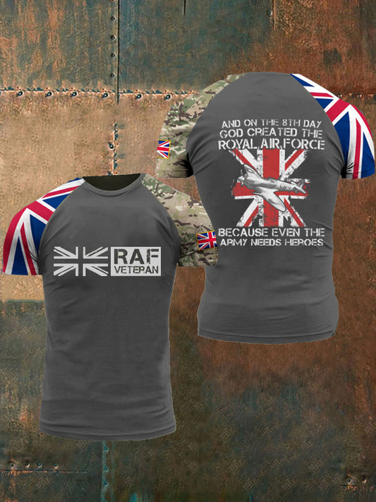 Men's Royal Air Force Are Heroes Classic Adult T-Shirt