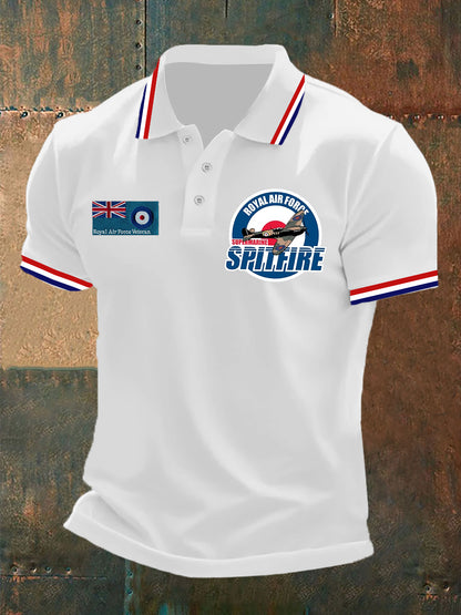Men's Royal Air Force Print Casual Tee