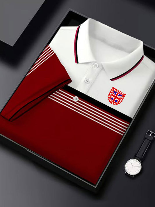 Men's Vintage London England Casual Shirt
