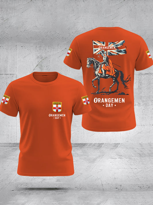 Men's Glorious Twelfth King William Of Orangemen Day 1690 2025 T-Shirt