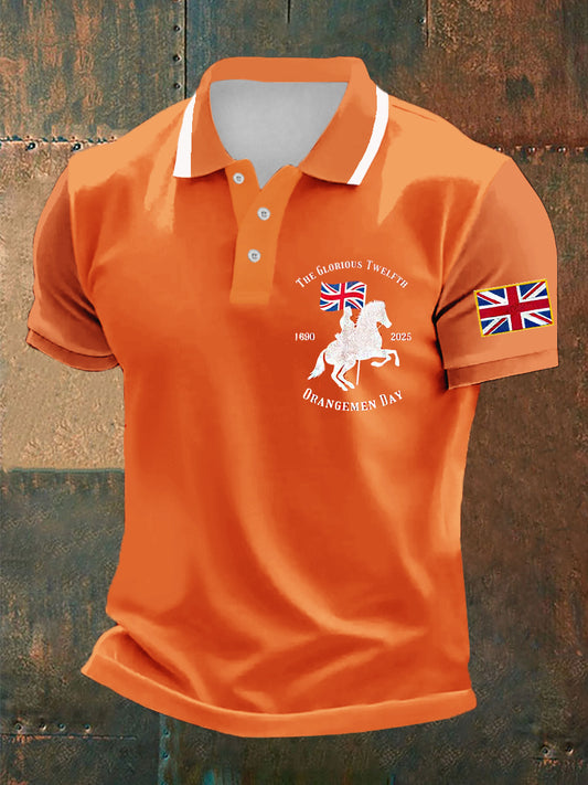 Men's Glorious Twelfth King William Of Orangemen Day 1690 2025 T-Shirt