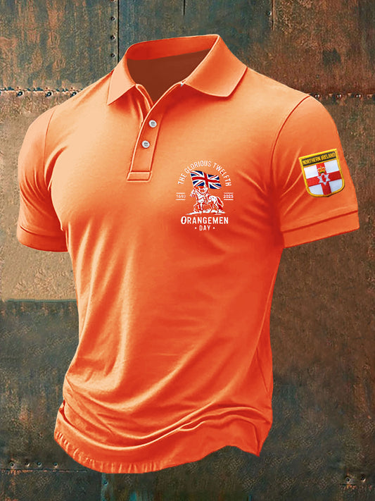 Men's Glorious Twelfth King William Of Orangemen Day 1690 2025 T-Shirt