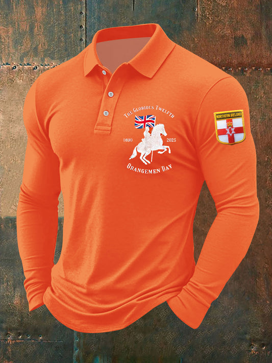 Men's Glorious Twelfth King William Of Orangemen Day 1690 2025 T-Shirt