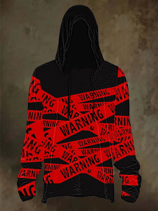 Men's Halloween  Drop-Shoulder Hoodie (No Pockets)
