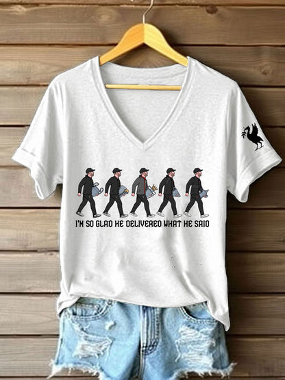 Women’s sportswear Football coach V-neck T-shirts