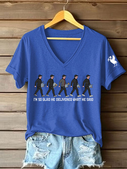 Women’s sportswear Football coach V-neck T-shirts