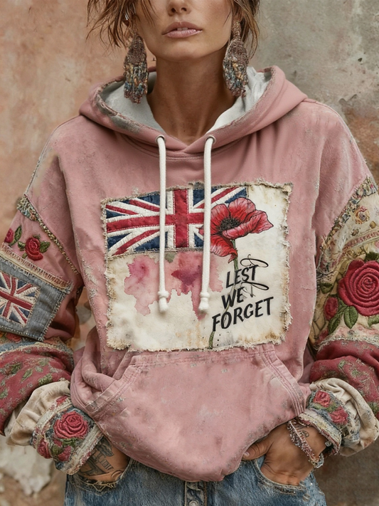 Women's Lest We Forget hoodie