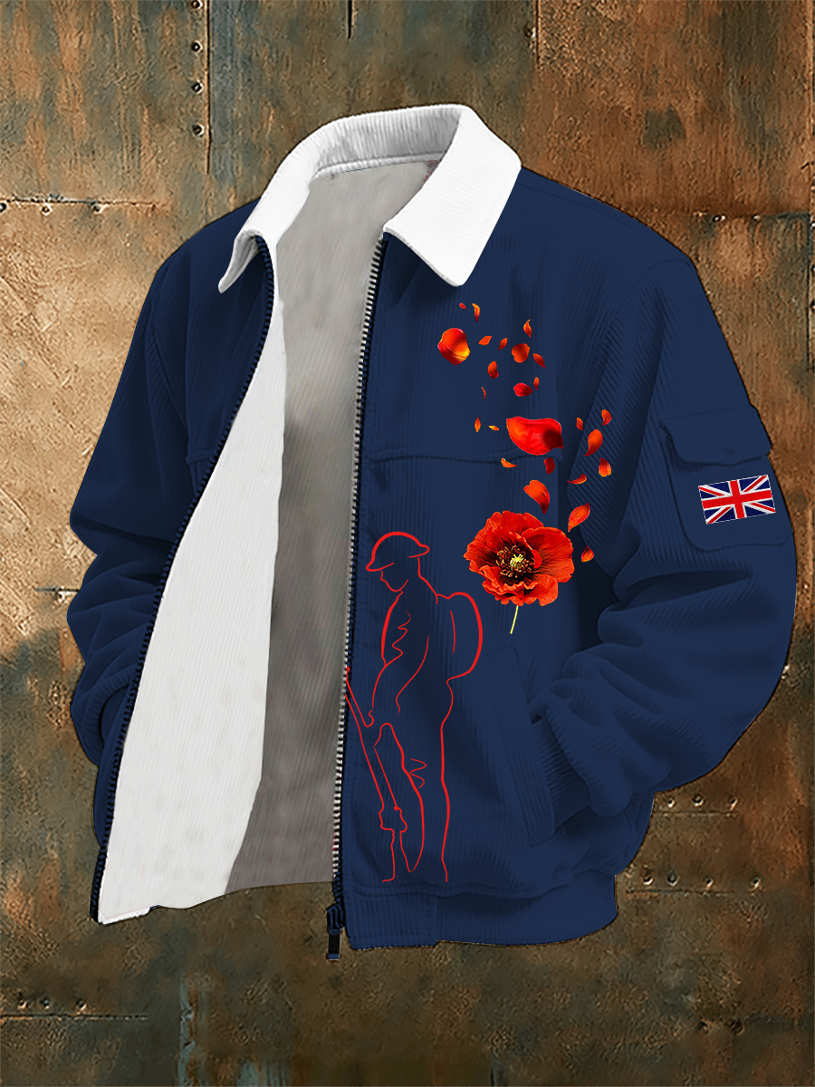 Men's Remembrance Day Lest We Forget Jacket