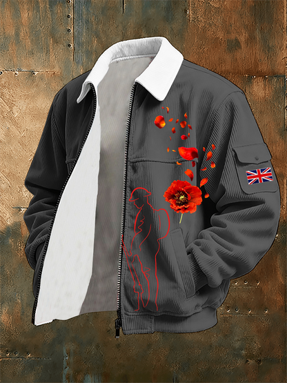 Men's Remembrance Day Lest We Forget Jacket