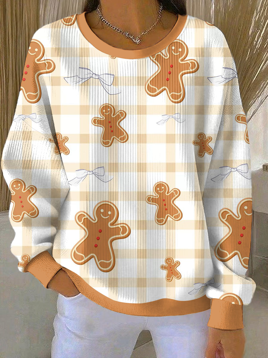 Women's Christmas Print Casual Sweatshirt