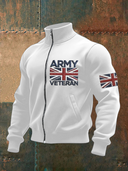 Men's ARMY VETERAN Print Sweatshirt