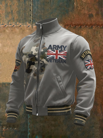 Men's ARMY VETERAN Print Sweatshirt
