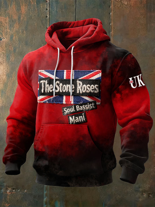 Men's British The Stone Rose Main Bass Sweatshirt