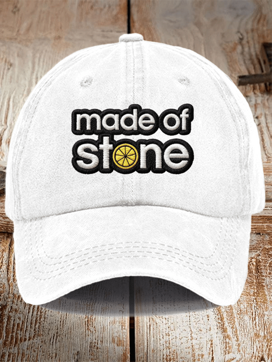 Unisex  Lemon Roses Music Lover  Print Hat