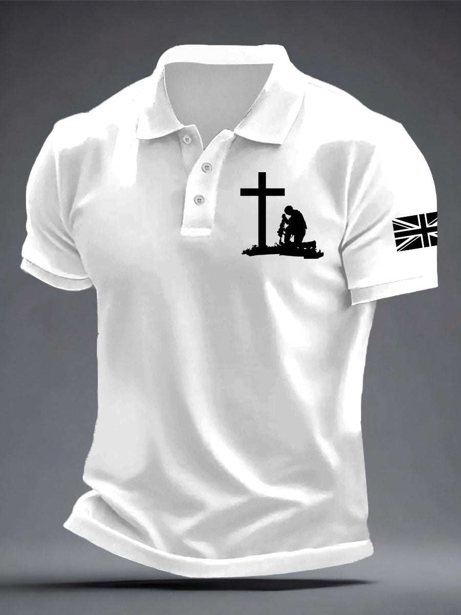 Men's Remembrance Day Printed Shirt