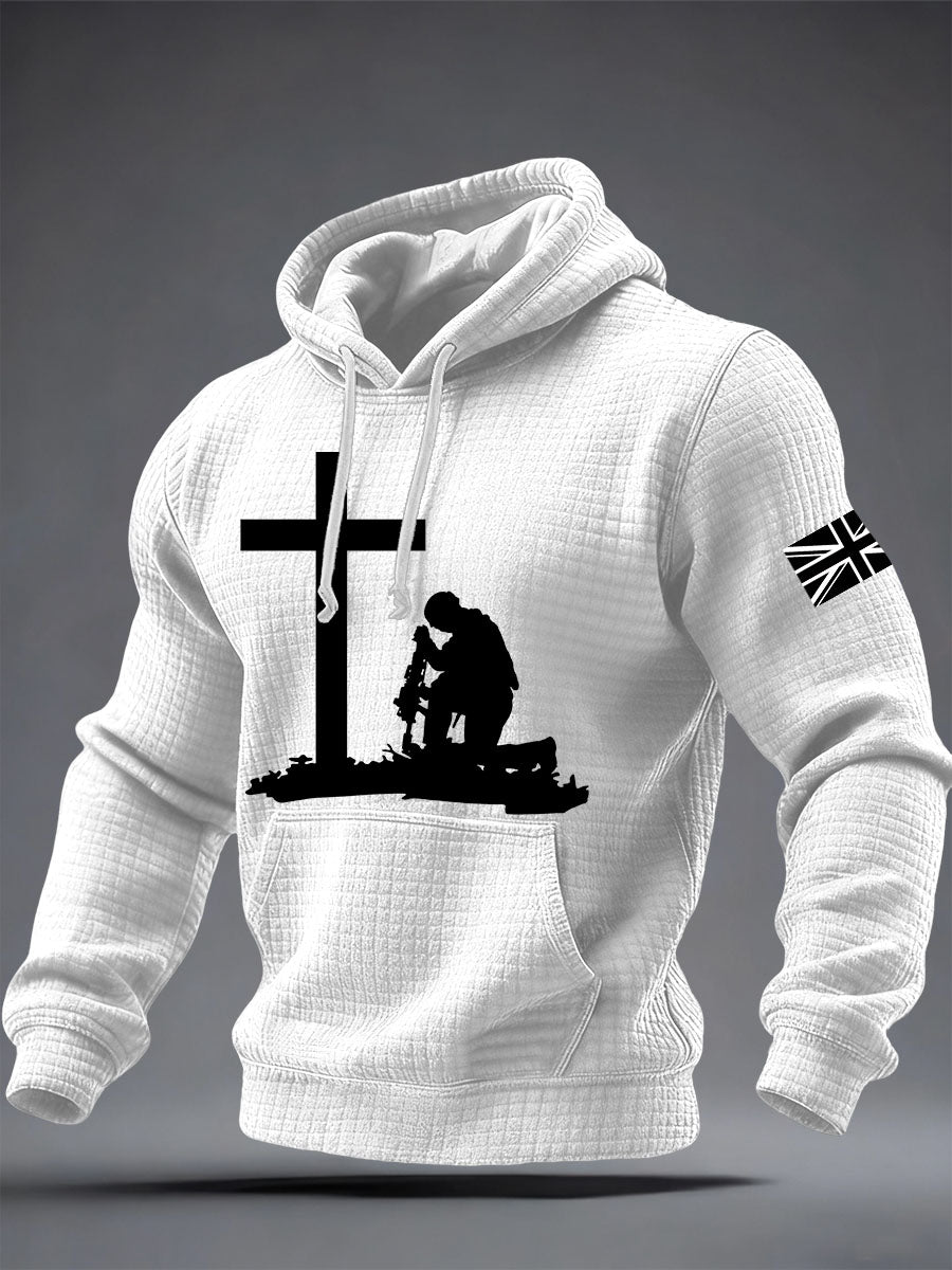 Men's Remembrance Day Printed Hoodie