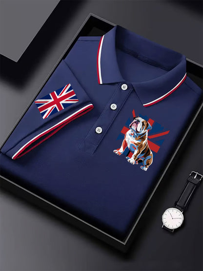 Men's Vintage British Bulldog Casual Shirt