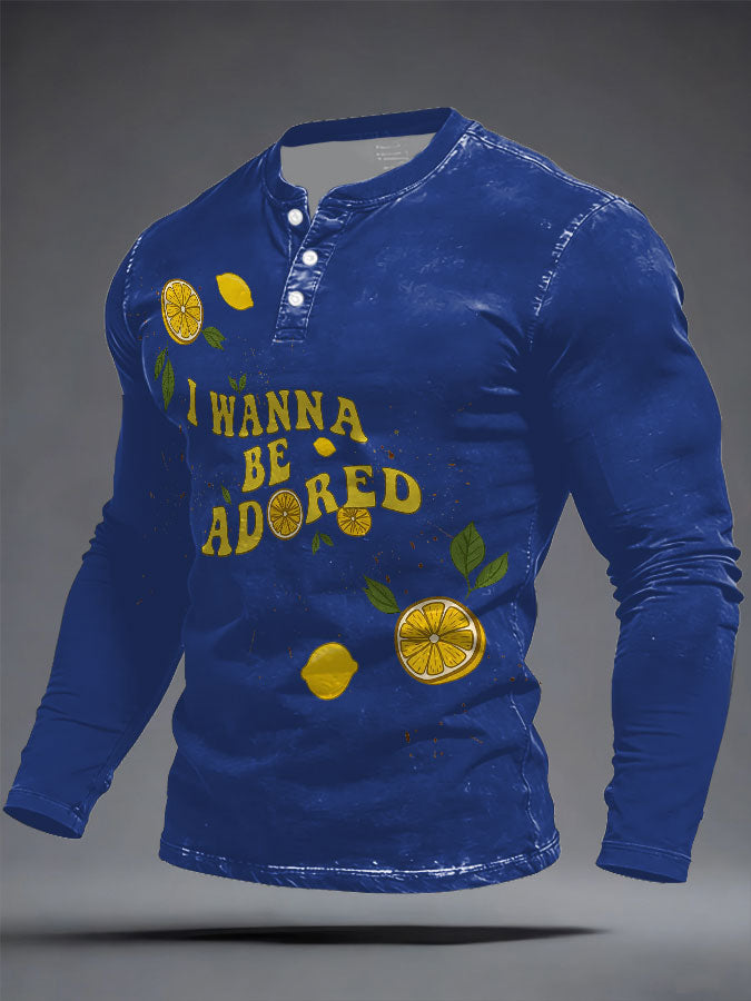 Men's iLemon Roses Music Lover Printed Tops