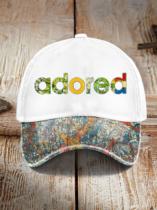 Unisex Lemon Roses Music Lover Printed Hat