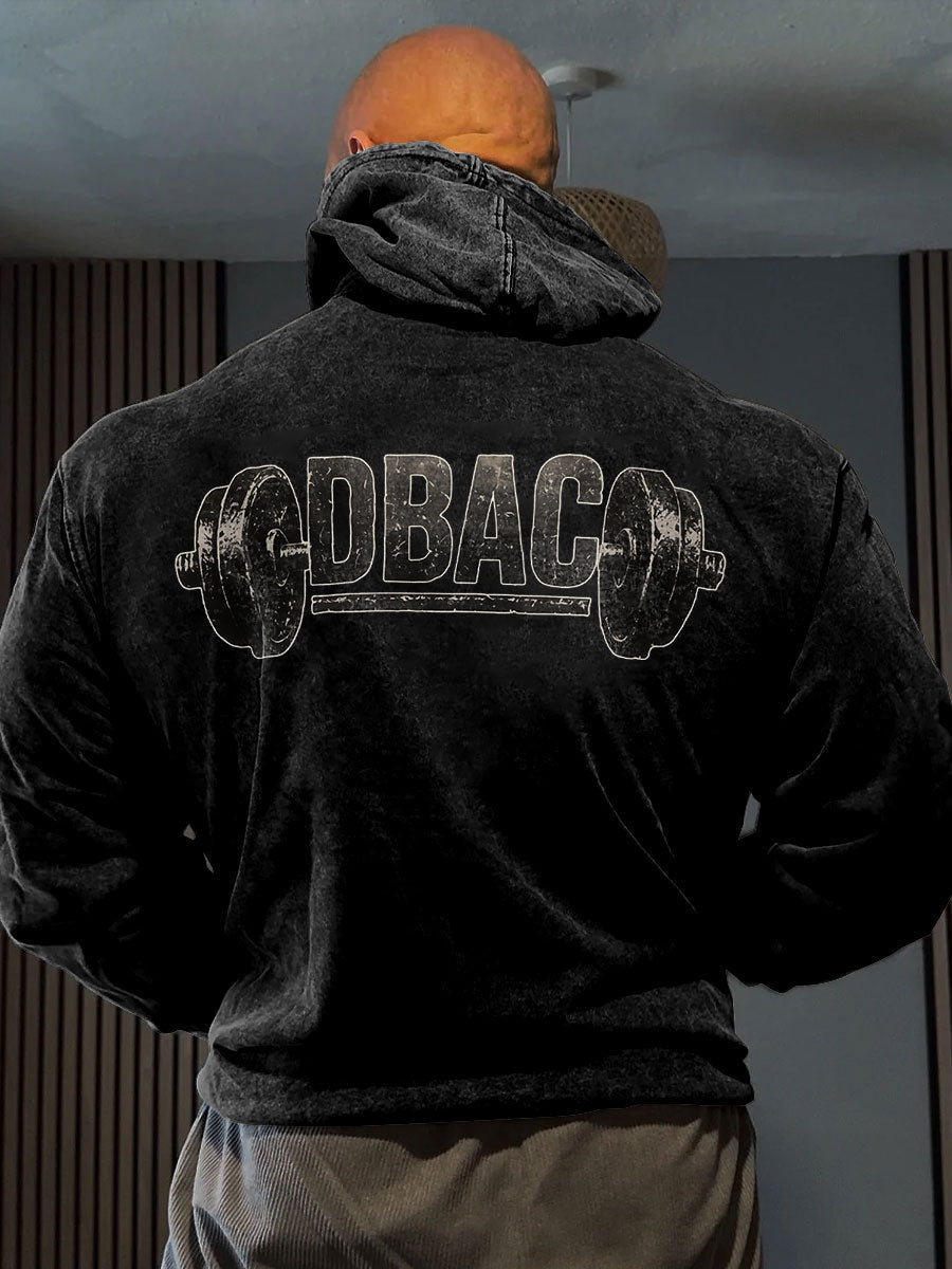 Men's Limerick Lion Ireland's Strongest Man Printed Hoodie