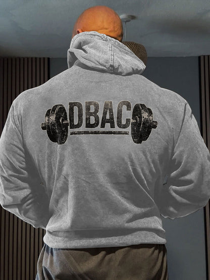 Men's Limerick Lion Ireland's Strongest Man Printed Hoodie