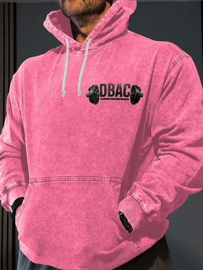 Men's Limerick Lion Ireland's Strongest Man Printed Hoodie