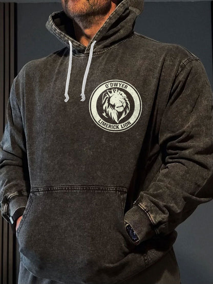 Men's Limerick Lion Ireland's Strongest Man DBAC Printed Hoodie