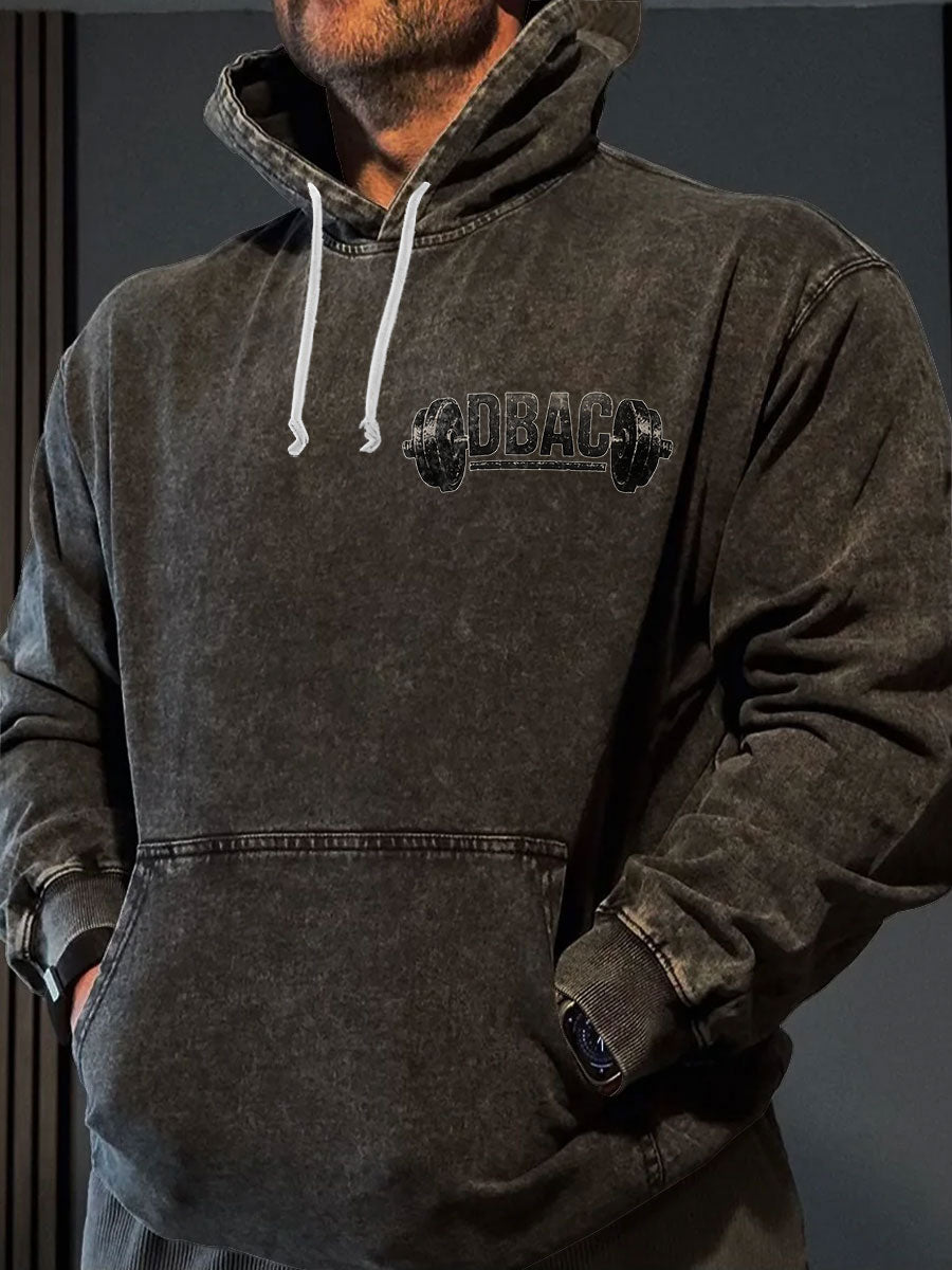 Men's Limerick Lion Ireland's Strongest Man DBAC Printed Hoodie