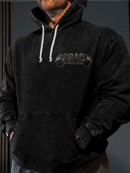 Men's Limerick Lion Ireland's Strongest Man DBAC Printed Hoodie