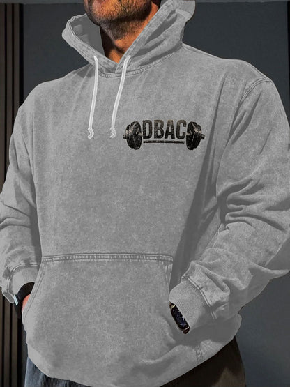 Men's Limerick Lion Ireland's Strongest Man DBAC Printed Hoodie