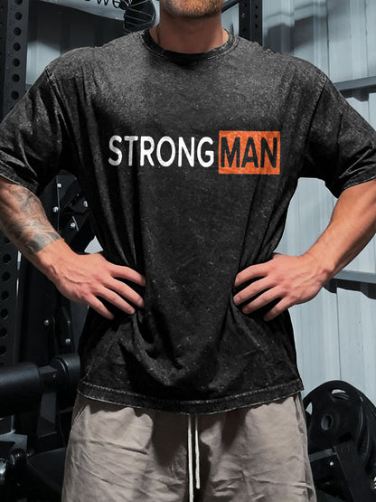 Men's Limerick Lion Ireland's Strongest Man DBAC Printed T-shirt