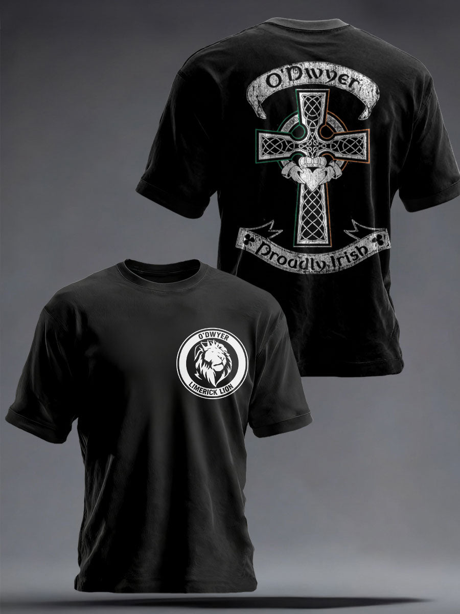 Men's Limerick Lion Ireland's Strongest Man DBAC Printed T-shirt