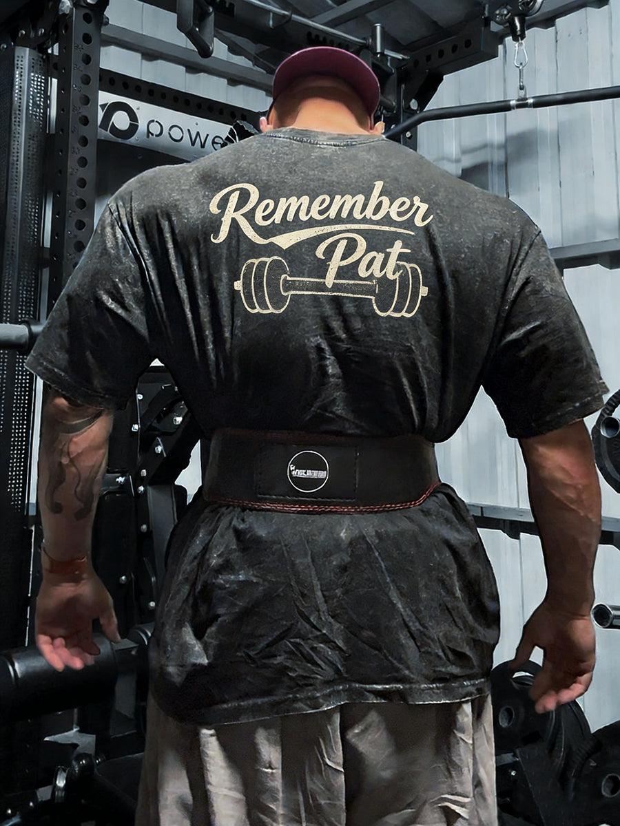 Men's Vintage Irish Strongman Print T-Shirt