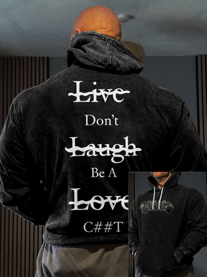 Men's Limerick Lion Ireland's Strongest Man DBAC Printed Hoodie